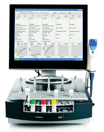 Image: The Roche Multiplate analyzer helps to improve outcomes for patients on antiplatelet therapy (Photo courtesy of Roche).